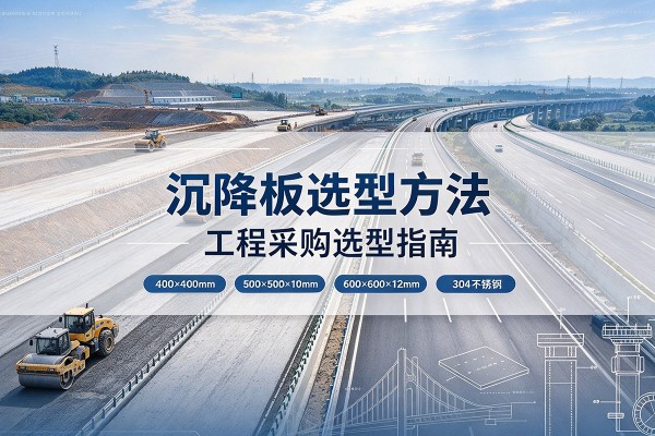 尉氏沉降板选择方法