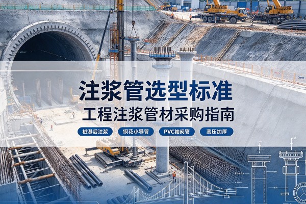 尉氏注浆管选型标准