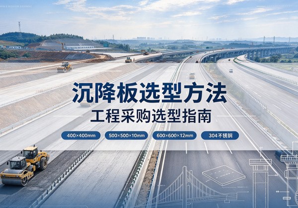 尉氏沉降板选择方法